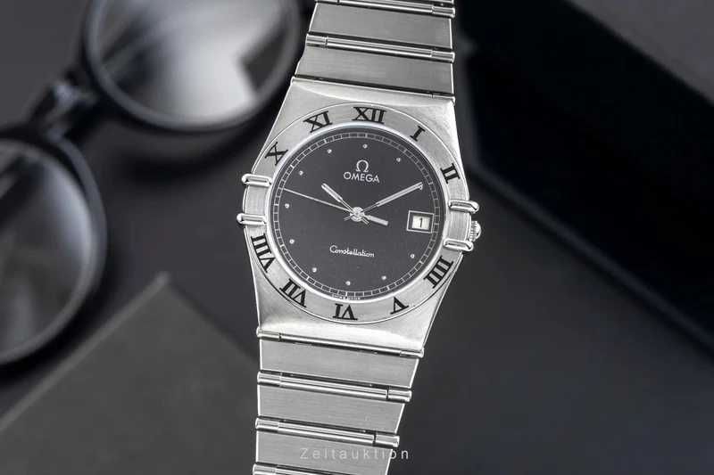 Omega Constellation steel quartz men's watch 396.1070 396.1080 Vintage [2600653]