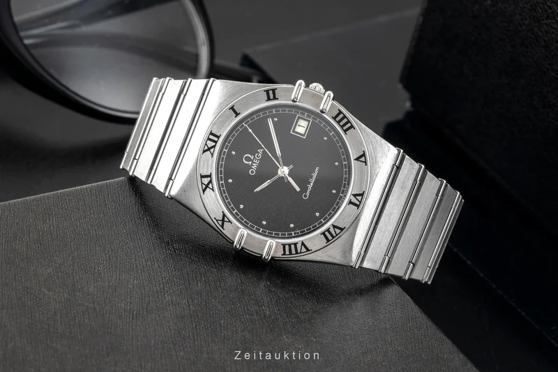 Omega Constellation steel quartz men's watch 396.1070 396.1080 Vintage [2600653]