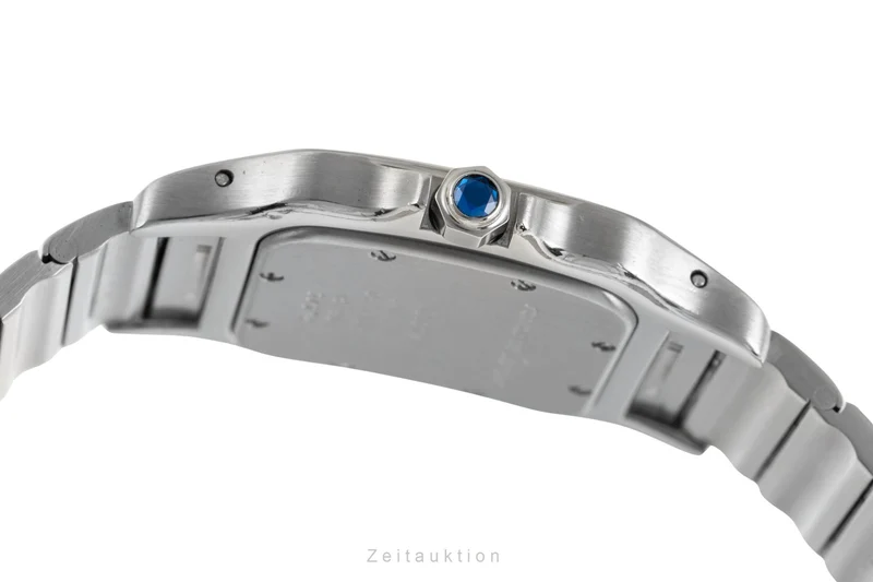 Cartier Santos steel / gold quartz men's watch W20011C4 [2601012]