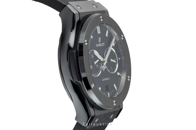 Hublot Classic Fusion chronograph ceramic / titanium automatic men's watch 541.CM.1171.RX LP: 13200EUR [2601751]