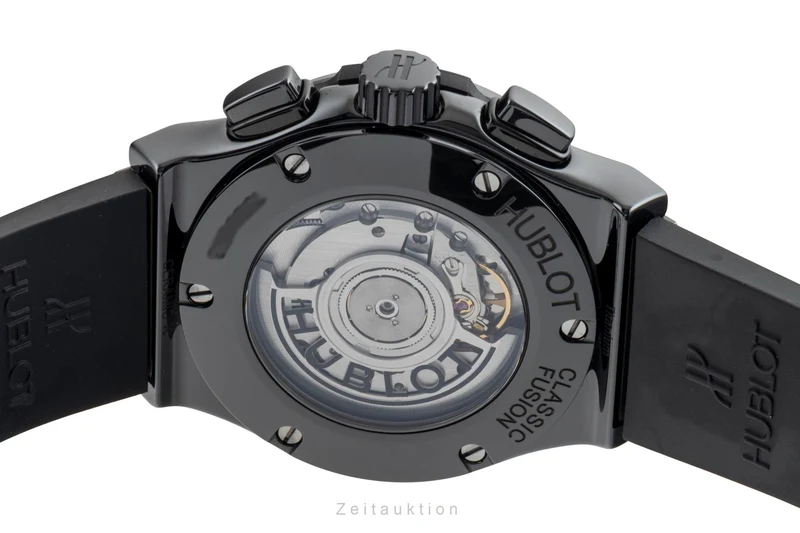 Hublot Classic Fusion chronograph ceramic / titanium automatic men's watch 541.CM.1171.RX LP: 13200EUR [2601751]
