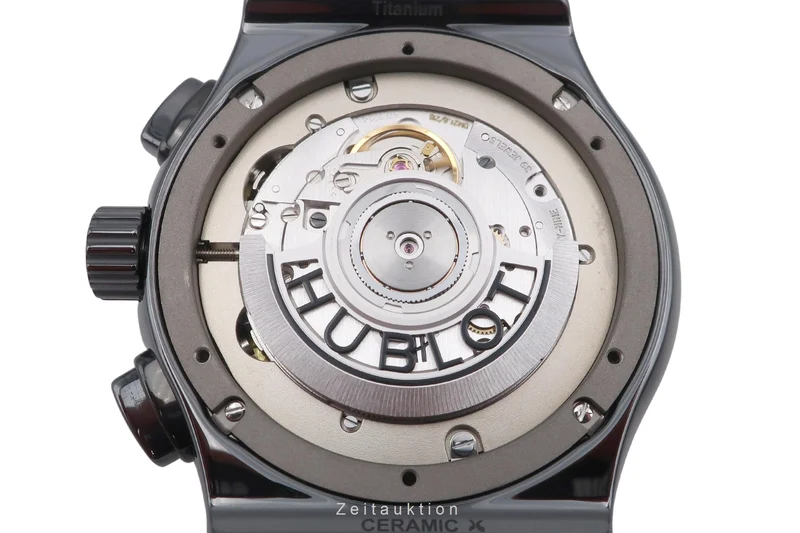 Hublot Classic Fusion chronograph ceramic / titanium automatic men's watch 541.CM.1171.RX LP: 13200EUR [2601751]