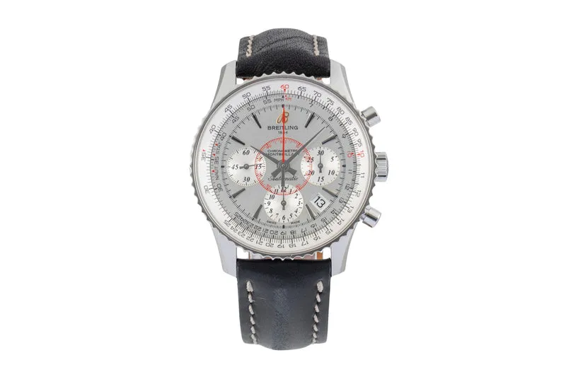 Breitling Montbrillant chronograph steel automatic men's watch AB0130012/G709 [2601853]
