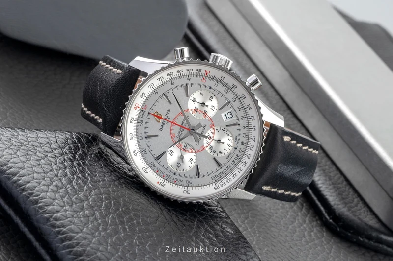 Breitling Montbrillant chronograph steel automatic men's watch AB0130012/G709 [2601853]