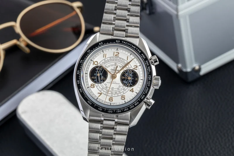 Omega Speedmaster chronograph steel manual winding men's watch 522.30.43.51.02.001 LP: 10700EUR [2601832]
