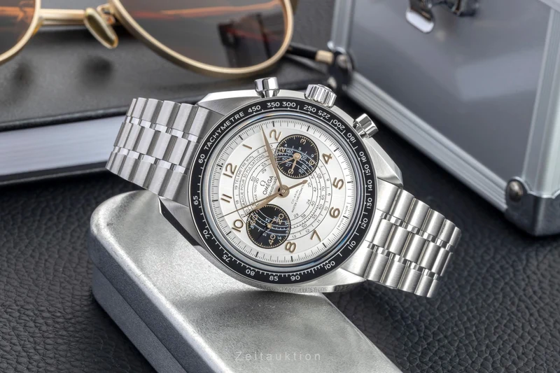 Omega Speedmaster chronograph steel manual winding men's watch 522.30.43.51.02.001 LP: 10700EUR [2601832]