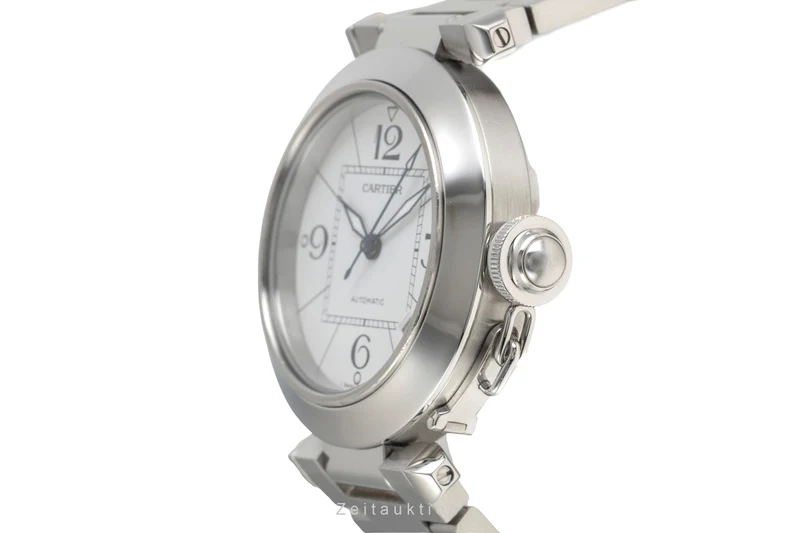 Cartier Pasha steel automatic men's watch W31074M7 [2601872]