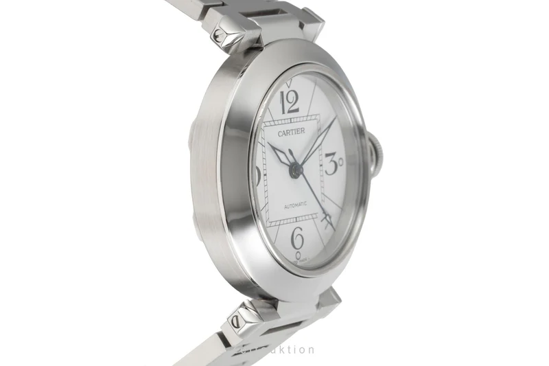 Cartier Pasha steel automatic men's watch W31074M7 [2601872]