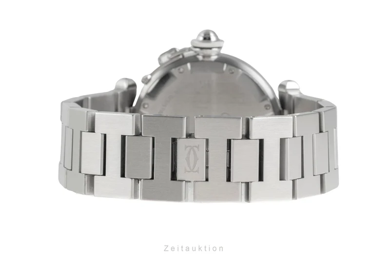 Cartier Pasha steel automatic men's watch W31074M7 [2601872]