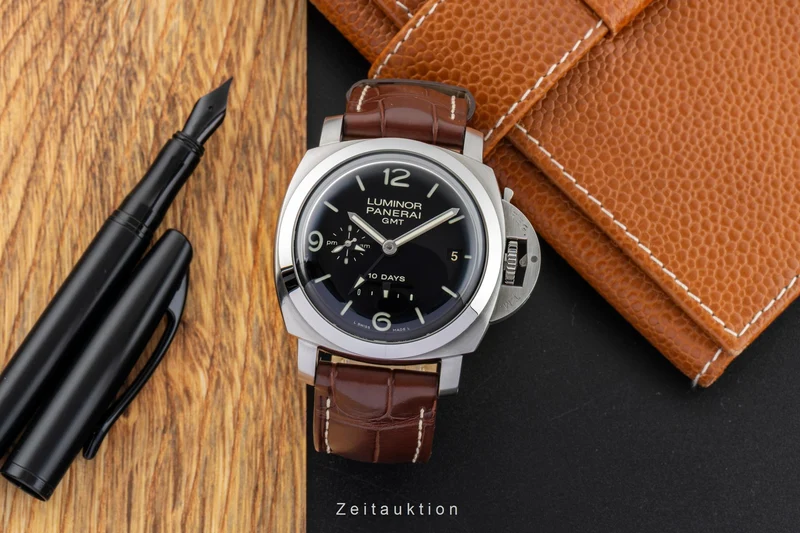 Panerai Luminor GMT steel automatic men's watch PAM00270 [2601798]
