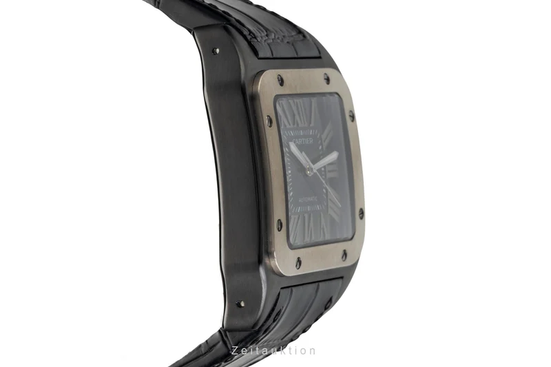 Cartier Santos 100 steel / titanium automatic men's watch W2020010 [2601649]