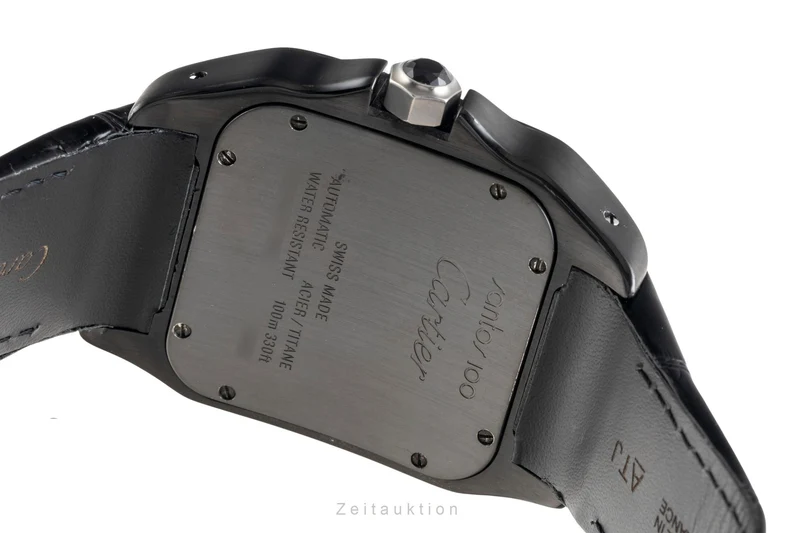 Cartier Santos 100 steel / titanium automatic men's watch W2020010 [2601649]