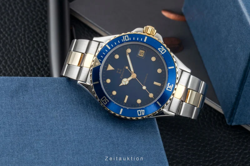Zenith Rainbow gilt / steel automatic men's watch 59.0210.462 [2601279]