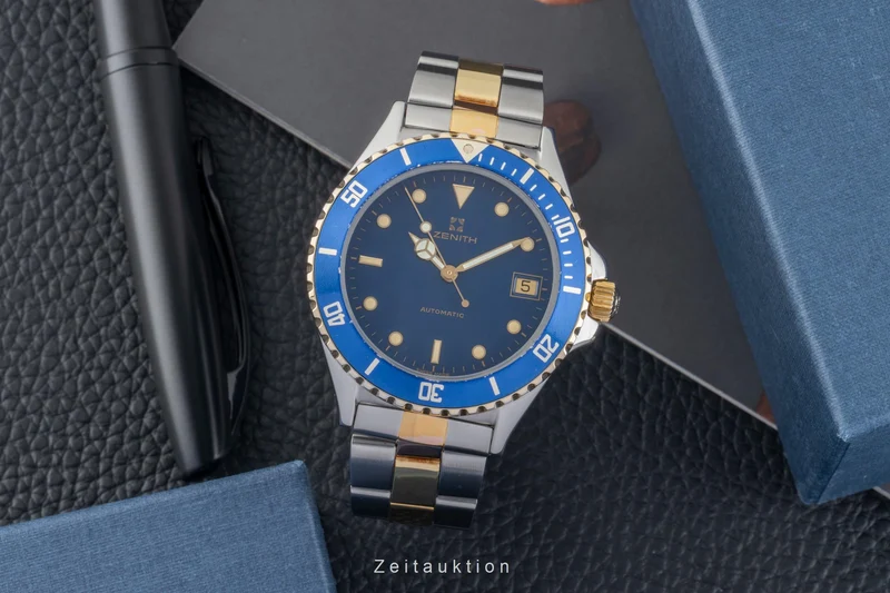 Zenith Rainbow gilt / steel automatic men's watch 59.0210.462 [2601279]