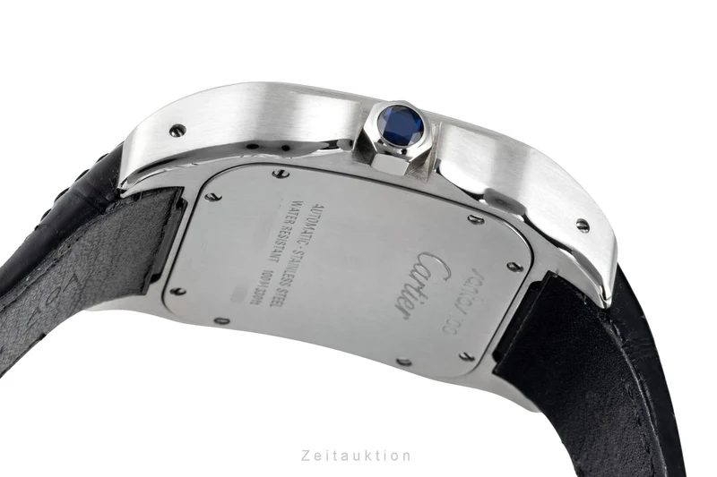 Cartier Santos 100 steel automatic men's watch 2656 [2601532]