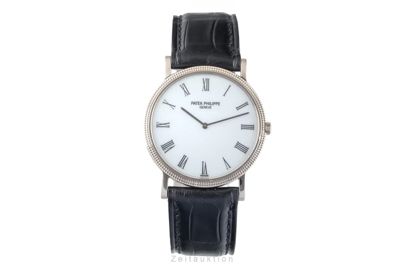 Patek Philippe Calatrava 18 ct white gold manual winding men's watch 3520/D [2601561]
