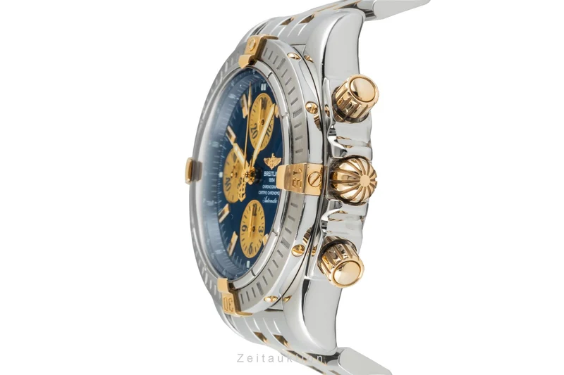 Breitling Chronomat chronograph steel / gold automatic men's watch B13356 [2601596]