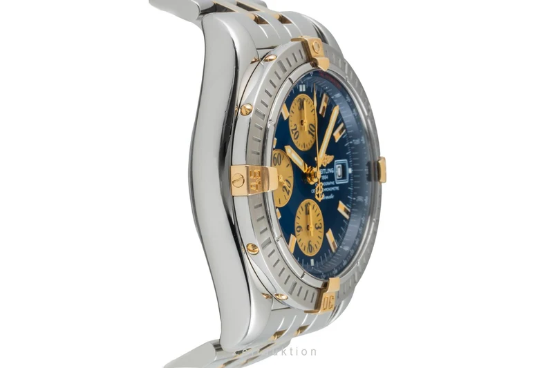 Breitling Chronomat chronograph steel / gold automatic men's watch B13356 [2601596]