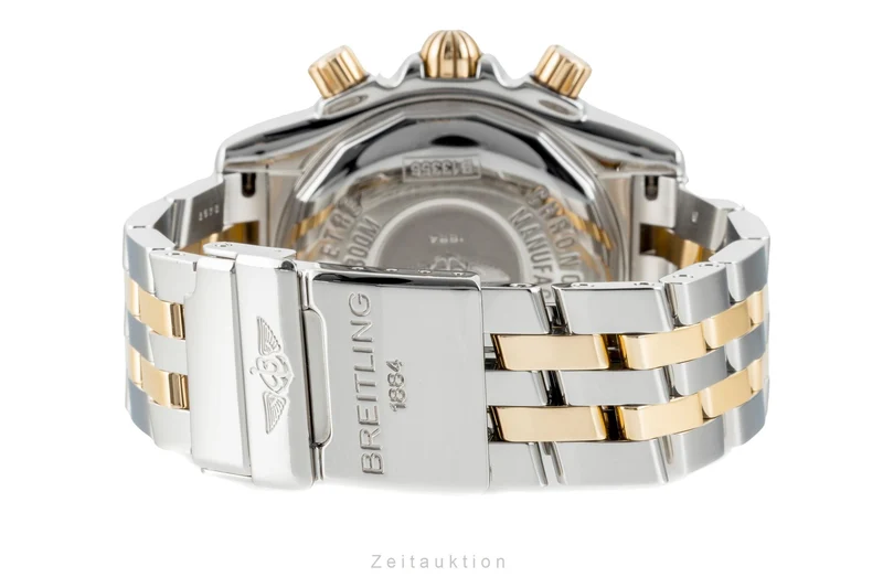 Breitling Chronomat chronograph steel / gold automatic men's watch B13356 [2601596]