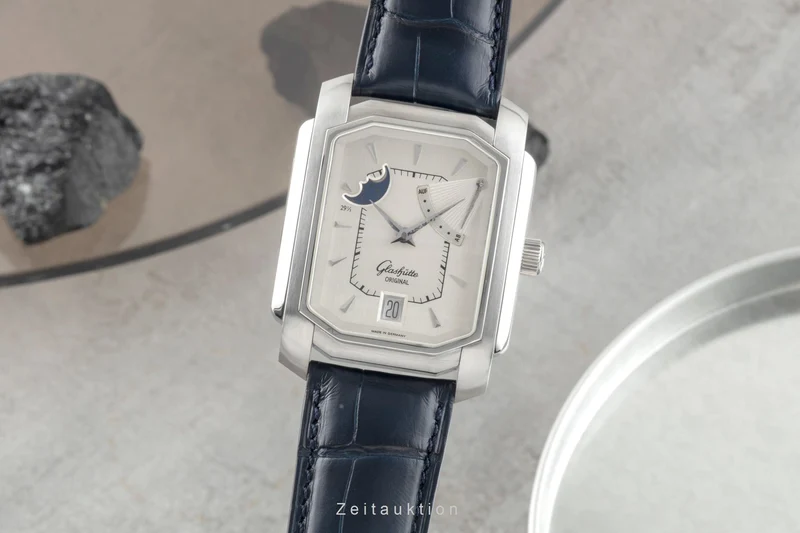 Glashütte Senator steel automatic men's watch 39-45-04-04-04 [2600931]