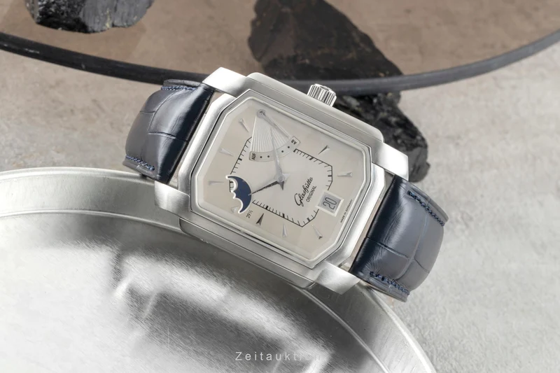 Glashütte Senator steel automatic men's watch 39-45-04-04-04 [2600931]