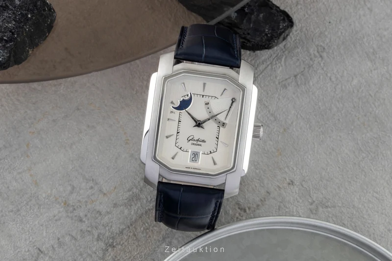 Glashütte Senator steel automatic men's watch 39-45-04-04-04 [2600931]