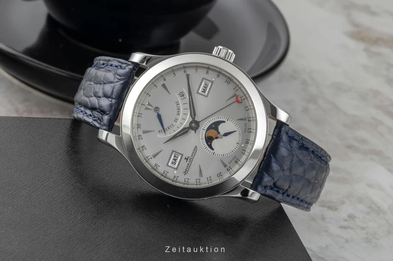 Jaeger LeCoultre Master Calendar steel automatic men's watch Q151842A , 147.8.41.S [2601243]