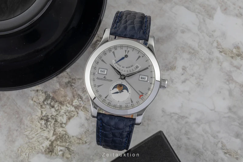 Jaeger LeCoultre Master Calendar steel automatic men's watch Q151842A , 147.8.41.S [2601243]