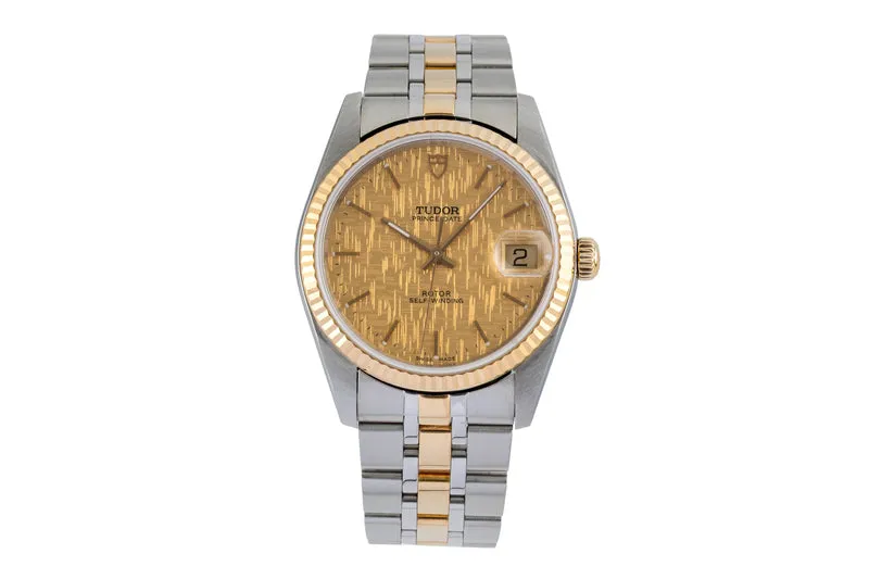 Tudor Prince Date steel / gold automatic men's watch 74033 [2601563]