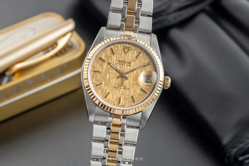 Tudor Prince Date steel / gold automatic men's watch 74033 [2601563]