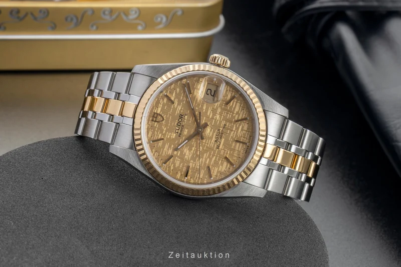 Tudor Prince Date steel / gold automatic men's watch 74033 [2601563]