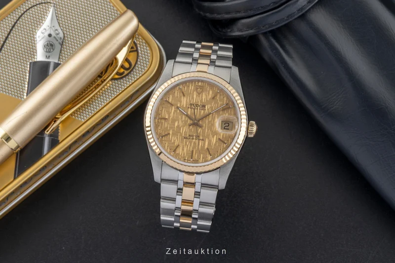 Tudor Prince Date steel / gold automatic men's watch 74033 [2601563]