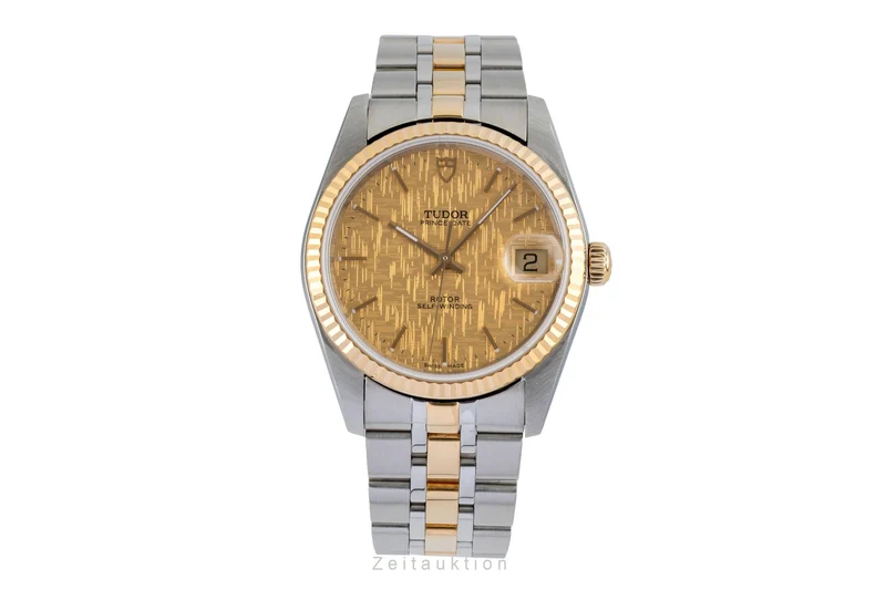 Tudor Prince Date steel / gold automatic men's watch 74033 [2601563]