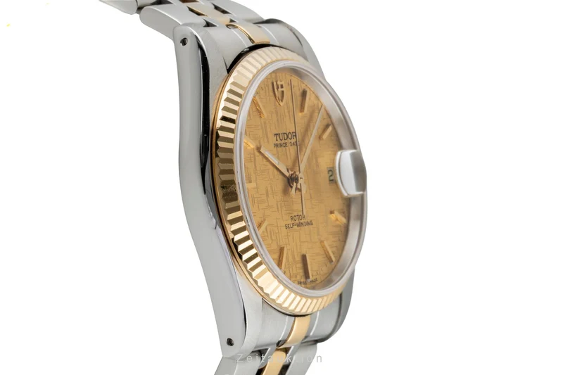 Tudor Prince Date steel / gold automatic men's watch 74033 [2601563]