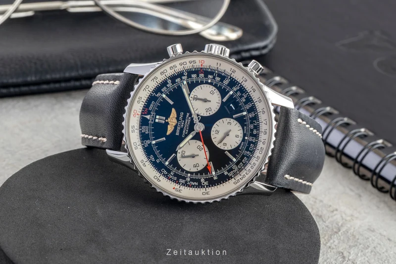 Breitling Navitimer 01 chronograph steel automatic men's watch AB0120 [2601545]