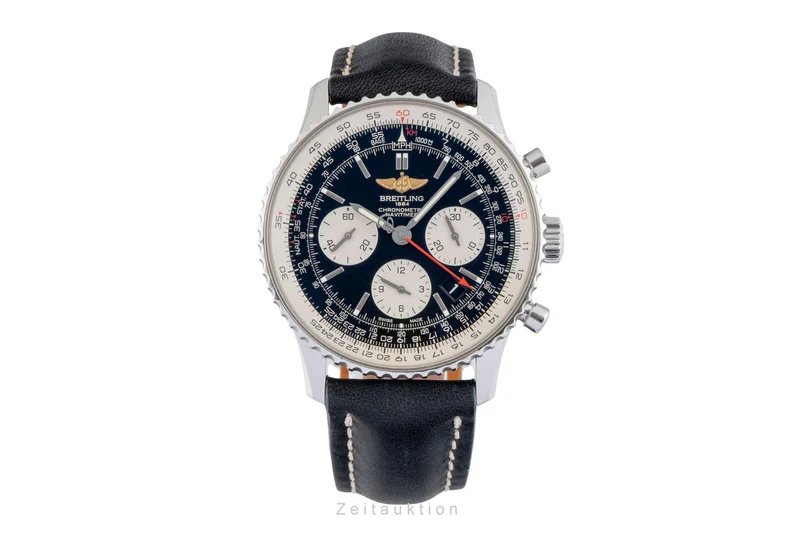 Breitling Navitimer 01 chronograph steel automatic men's watch AB0120 [2601545]