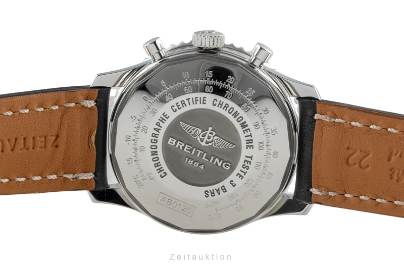 Breitling Navitimer 01 chronograph steel automatic men's watch AB0120 [2601545]