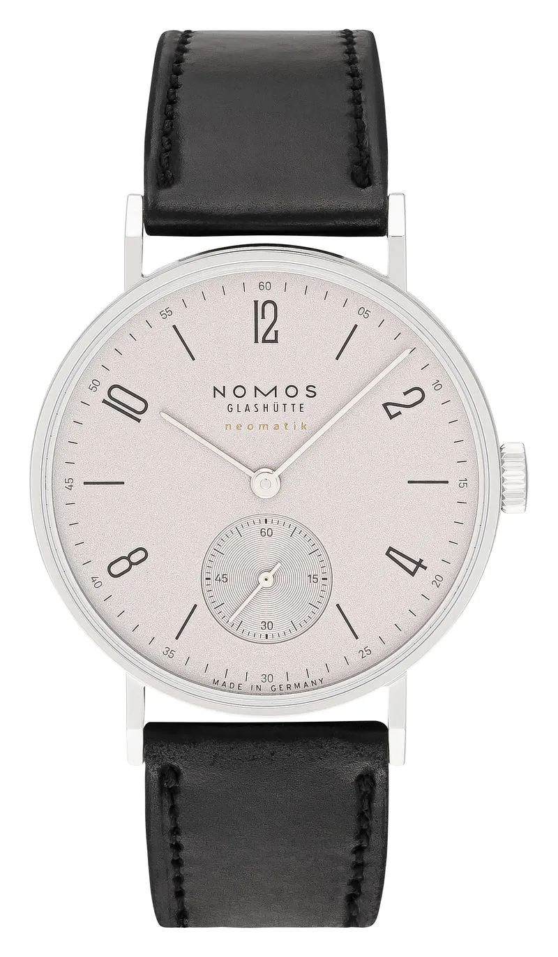 NOMOS Glashütte Tangente Neomatik 35 Platingrau
