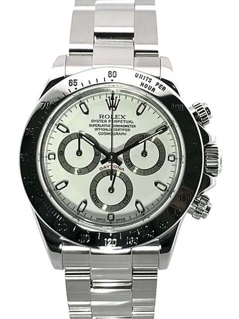 Rolex Daytona Edelstahl 116520 aus 2004 F-Serie