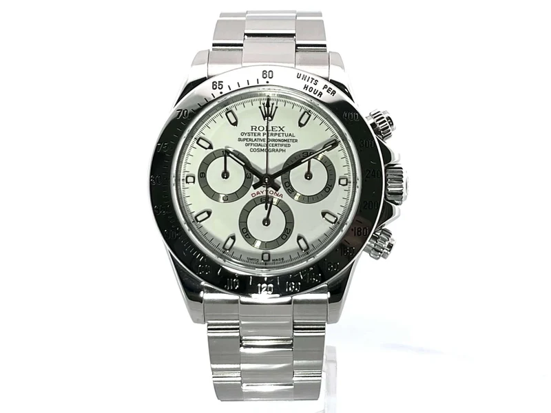 Rolex Daytona Edelstahl 116520 aus 2004 F-Serie