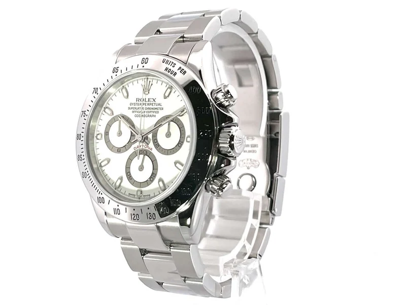 Rolex Daytona Edelstahl 116520 aus 2004 F-Serie