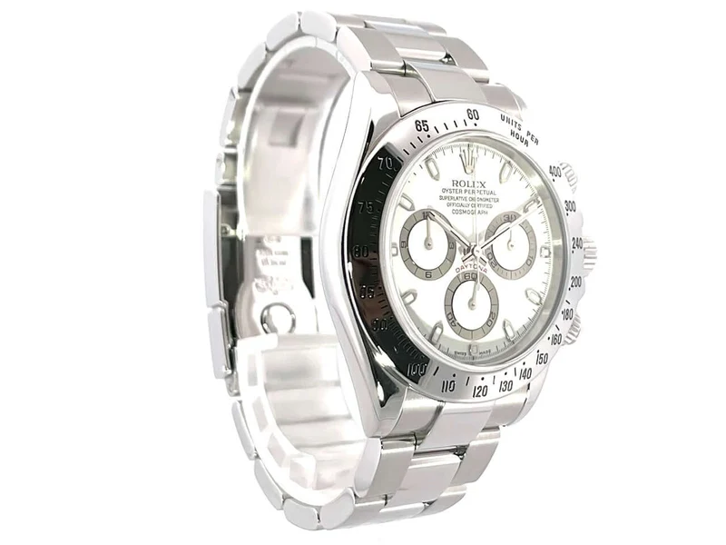 Rolex Daytona Edelstahl 116520 aus 2004 F-Serie