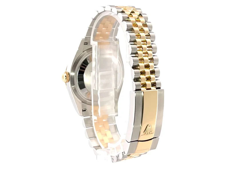 Rolex Datejust 36 126233 Schwarz Diamant Jubile-Band