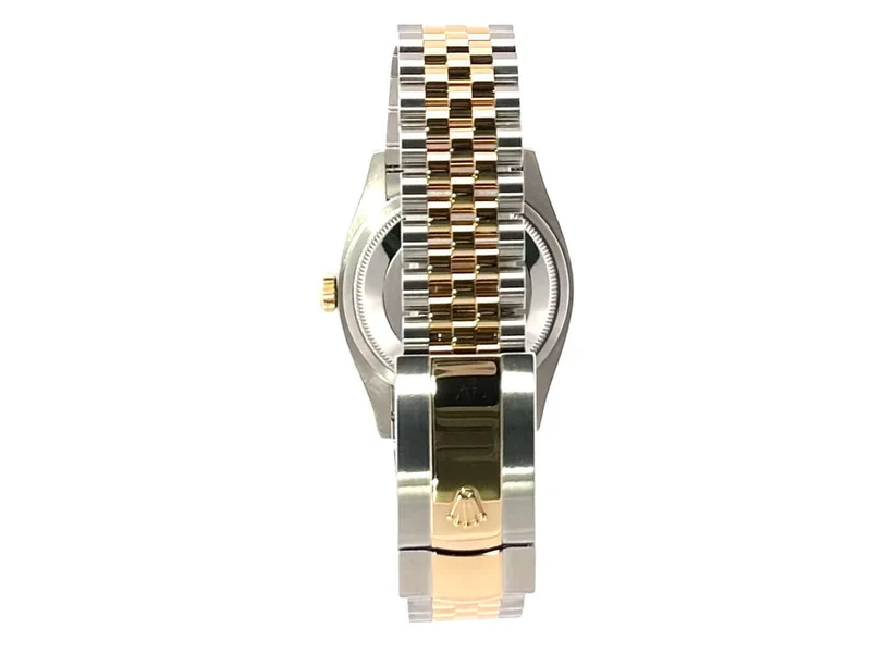 Rolex Datejust 36 126233 Schwarz Diamant Jubile-Band