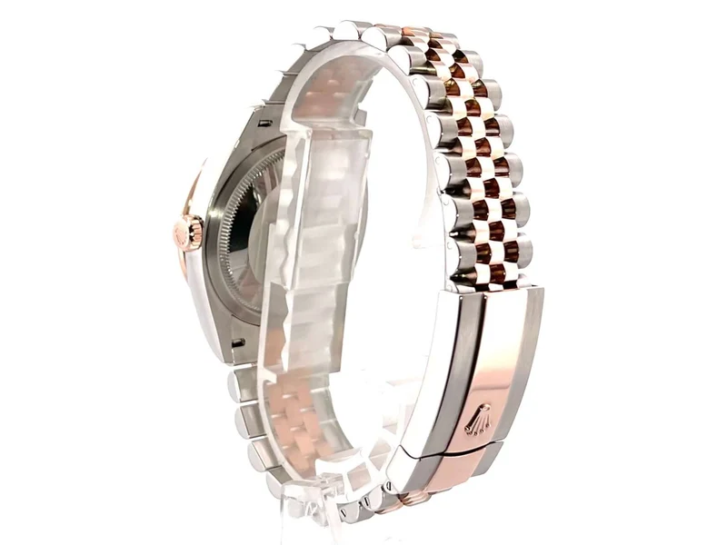 Rolex Datejust 36 126281RBR Silber Riffelmuster Jubile-Band