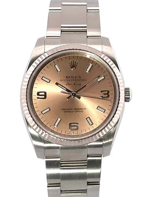 Rolex Air King Ref. 114234 Pink Arabisch Index