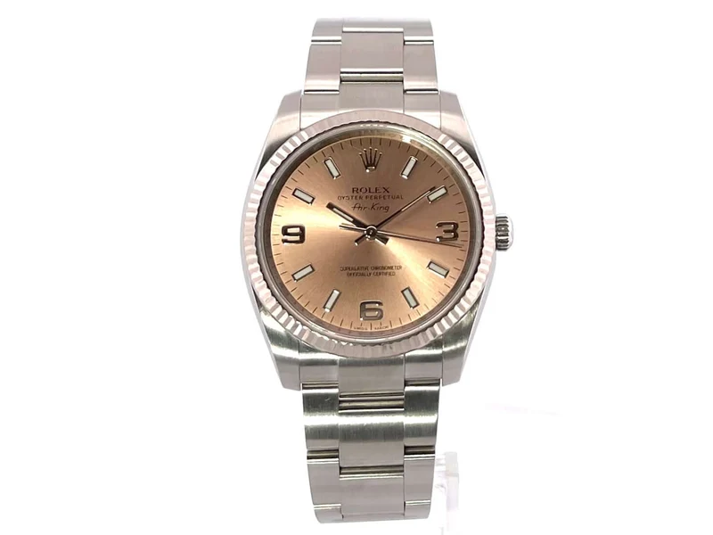 Rolex Air King Ref. 114234 Pink Arabisch Index