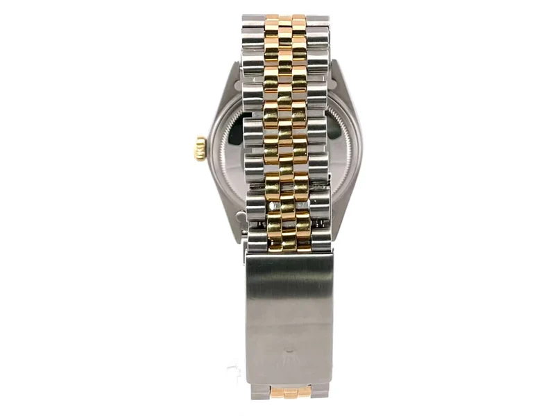 Rolex Datejust 36 Edelstahl - Gelbgold 16013 Schwarz