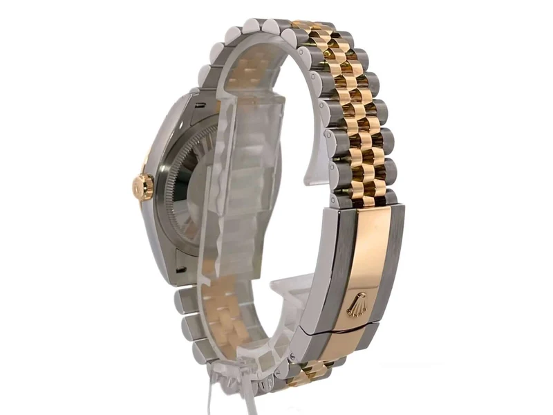 Rolex Datejust 36 126233 Golden Riffel Diamant Jubile-Band