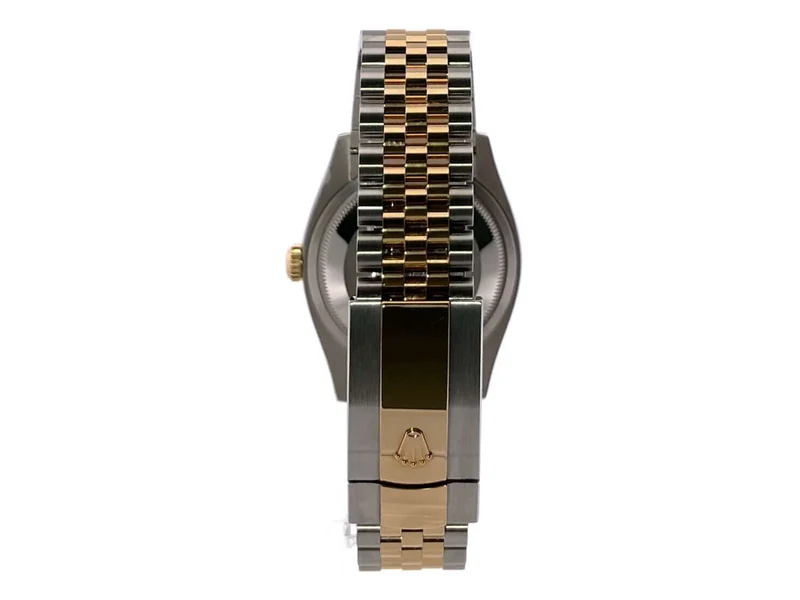 Rolex Datejust 36 126233 Golden Riffel Diamant Jubile-Band